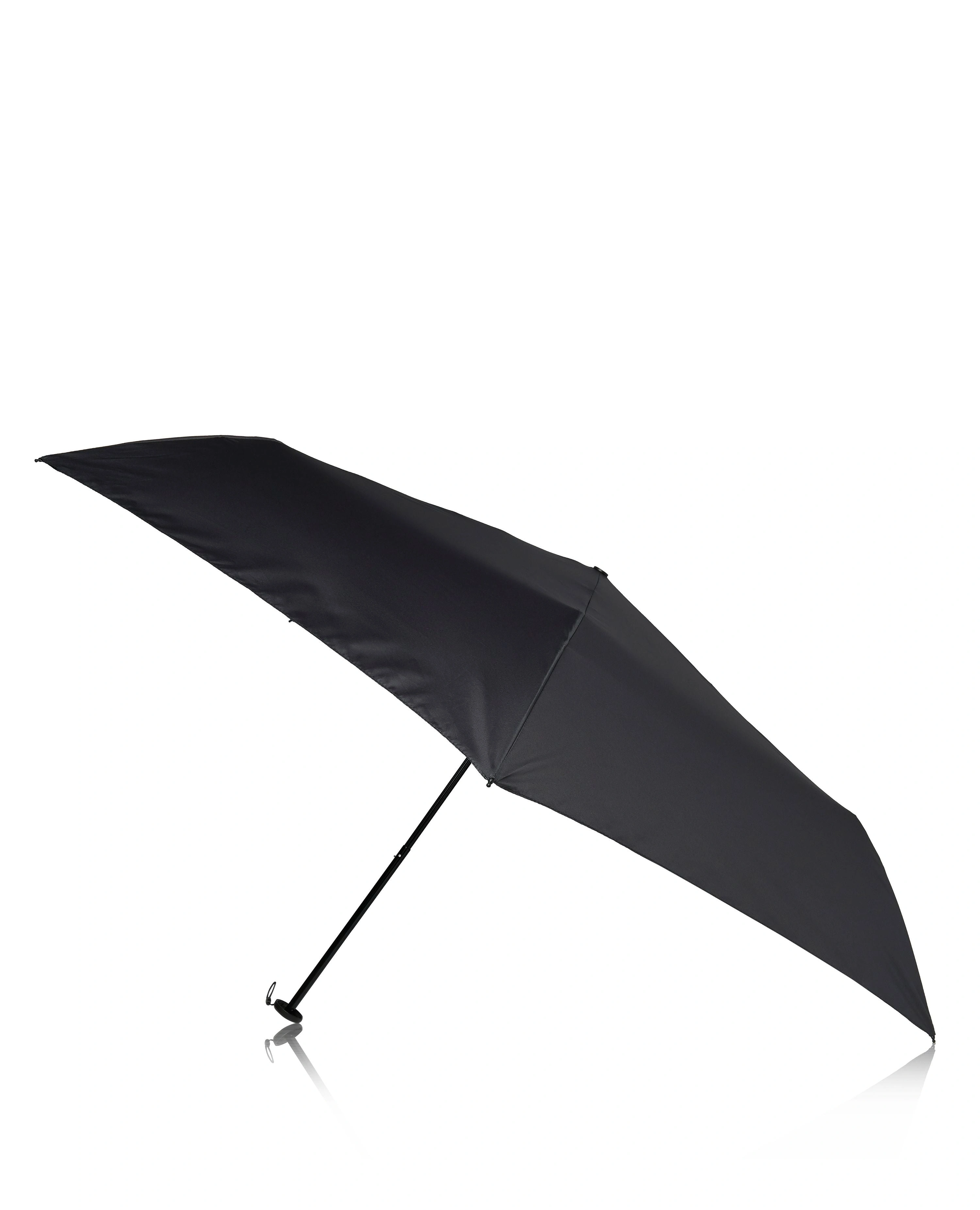 Aerolite Schwarzschirm: Eleganz trifft auf Schutz, ein unverzichtbarer Begleiter für jedes Wetter.