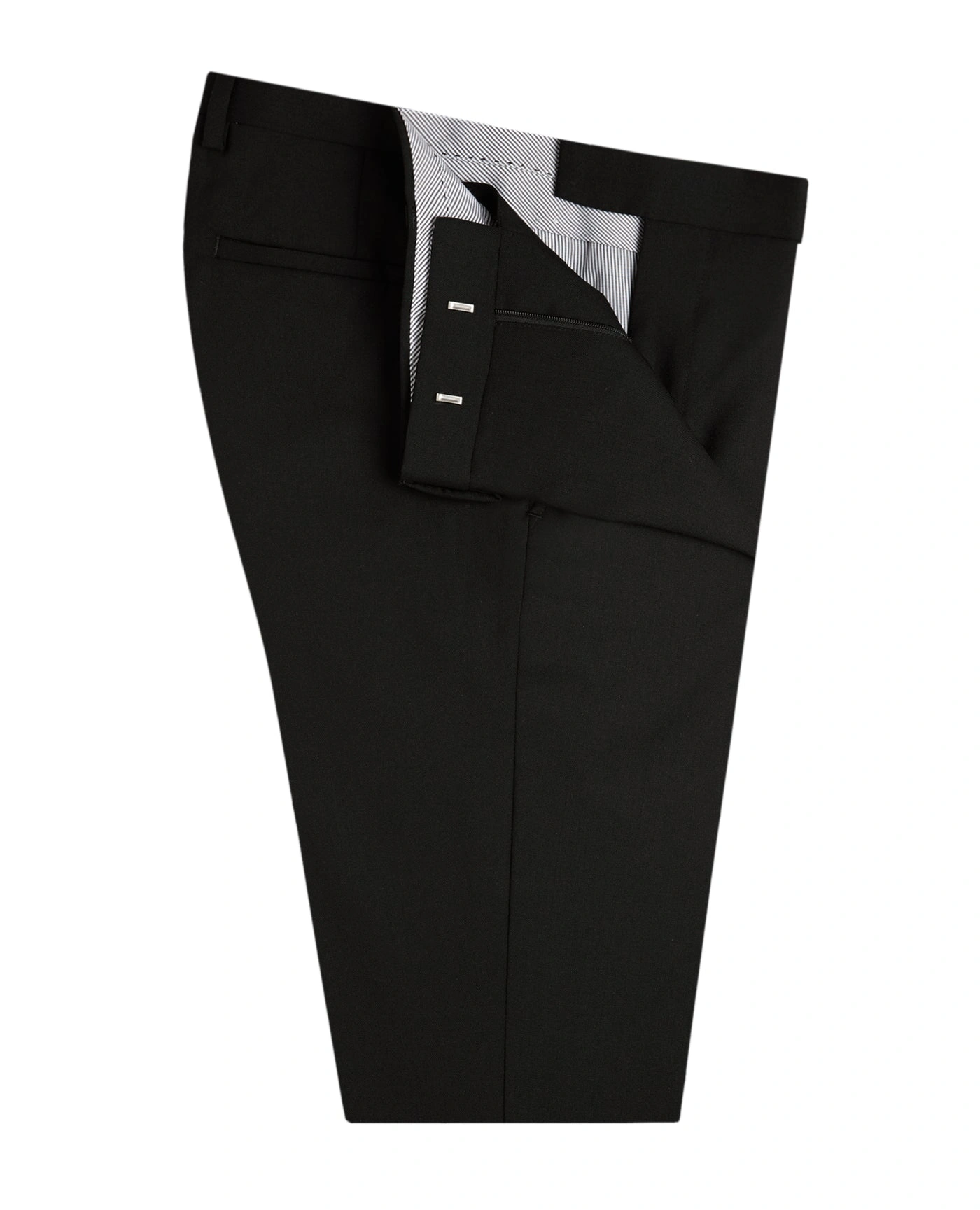 Aldwych: Schwarze Slim Fit Hose – Dein stilvoller Auftritt, zeitlos elegant.